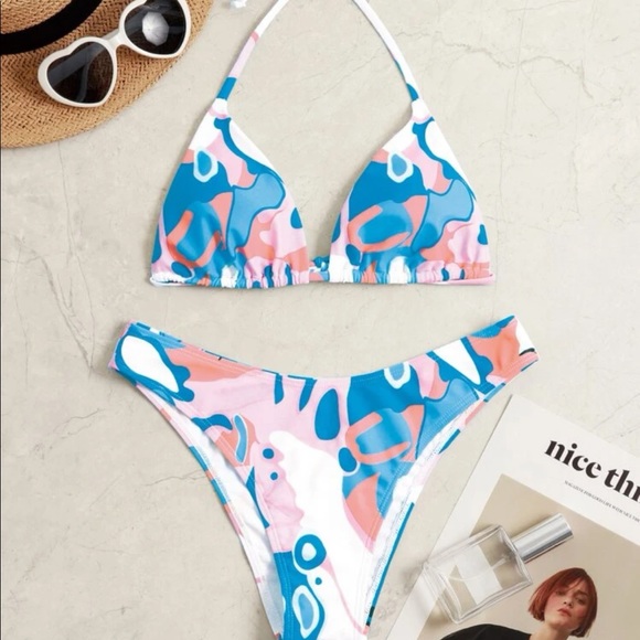 SHIEN halter top bathing suit - Picture 1 of 2